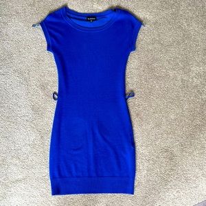 Le chateau blue sweater dress in size XS.